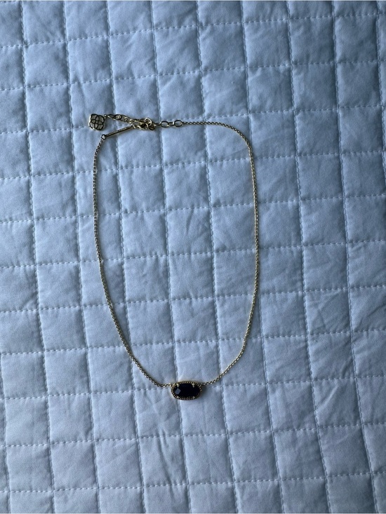 Kendra Scott Jewelry - Kendra Scott Gold Necklace with Black Stone